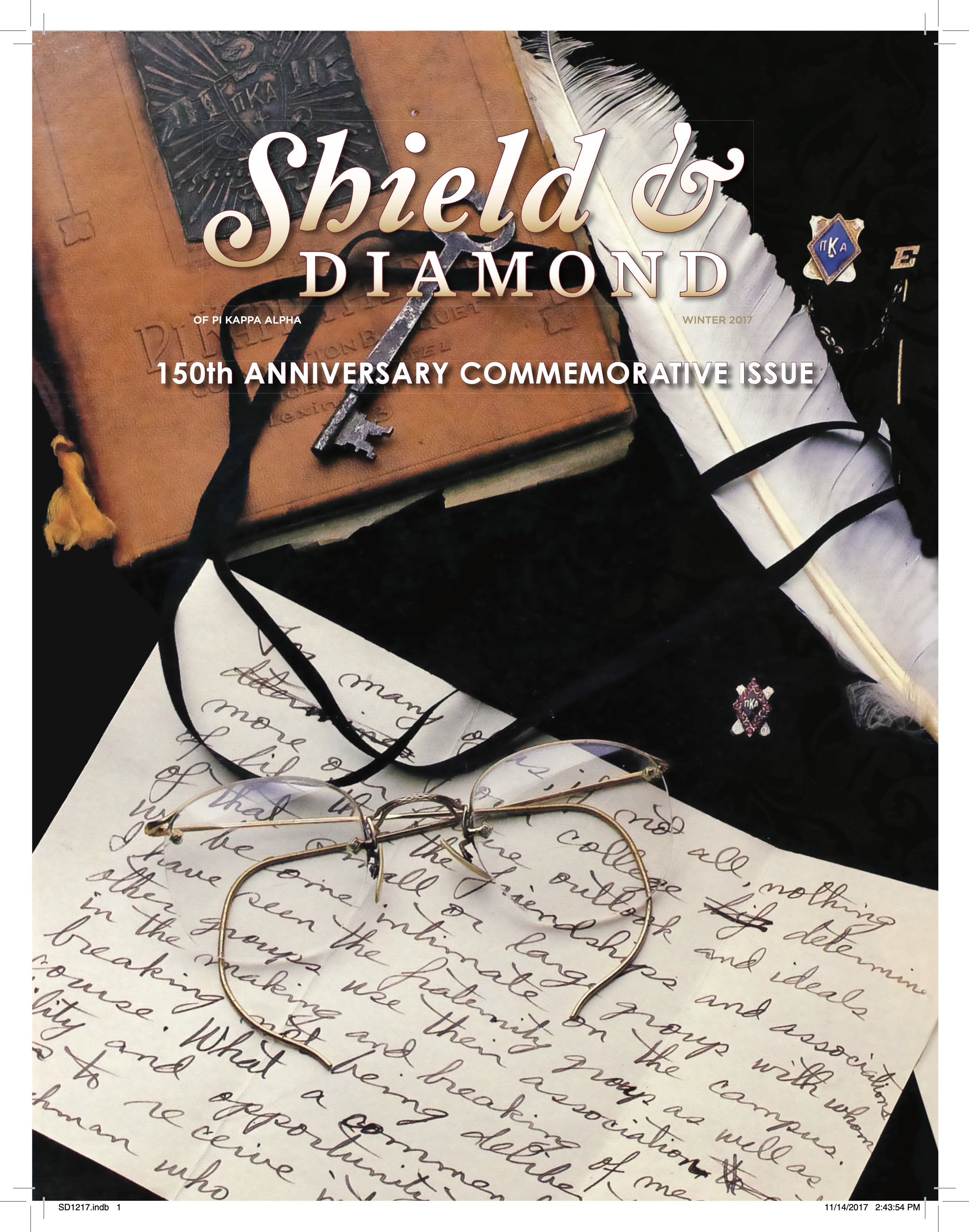Shield and Diamond, Vol. 128, No. 4, Winter 2017